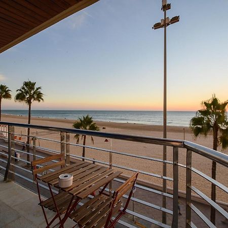 Preciado Apartamento Con Vistas Frontales Al Mar Cádiz Kültér fotó