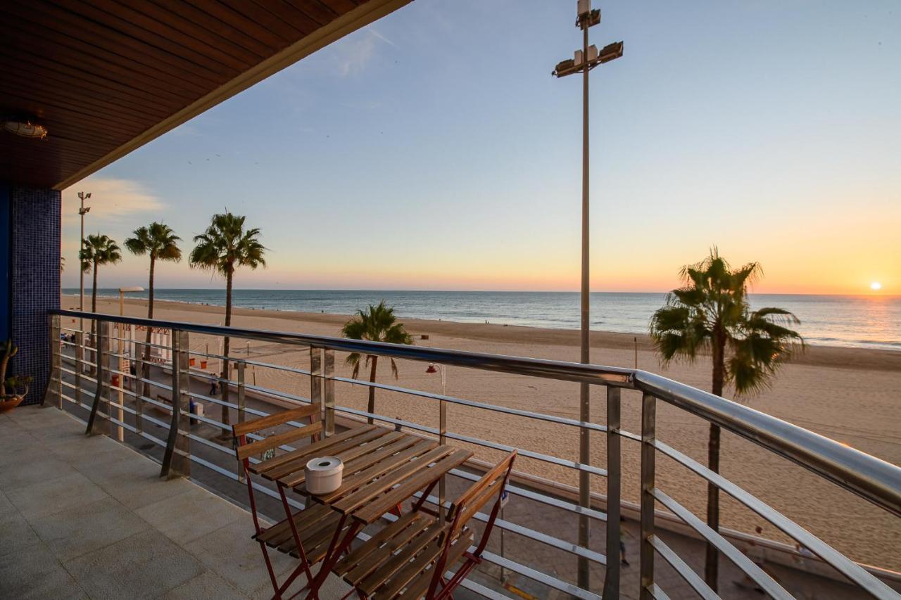 Preciado Apartamento Con Vistas Frontales Al Mar Cádiz Kültér fotó