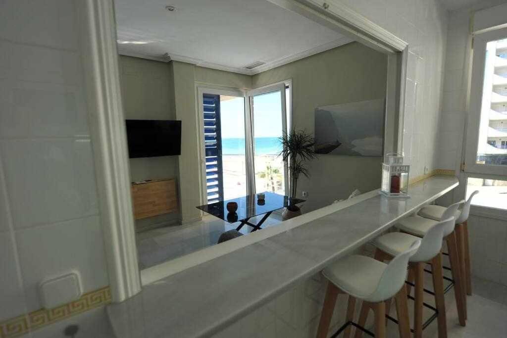 Preciado Apartamento Con Vistas Frontales Al Mar Cádiz Kültér fotó